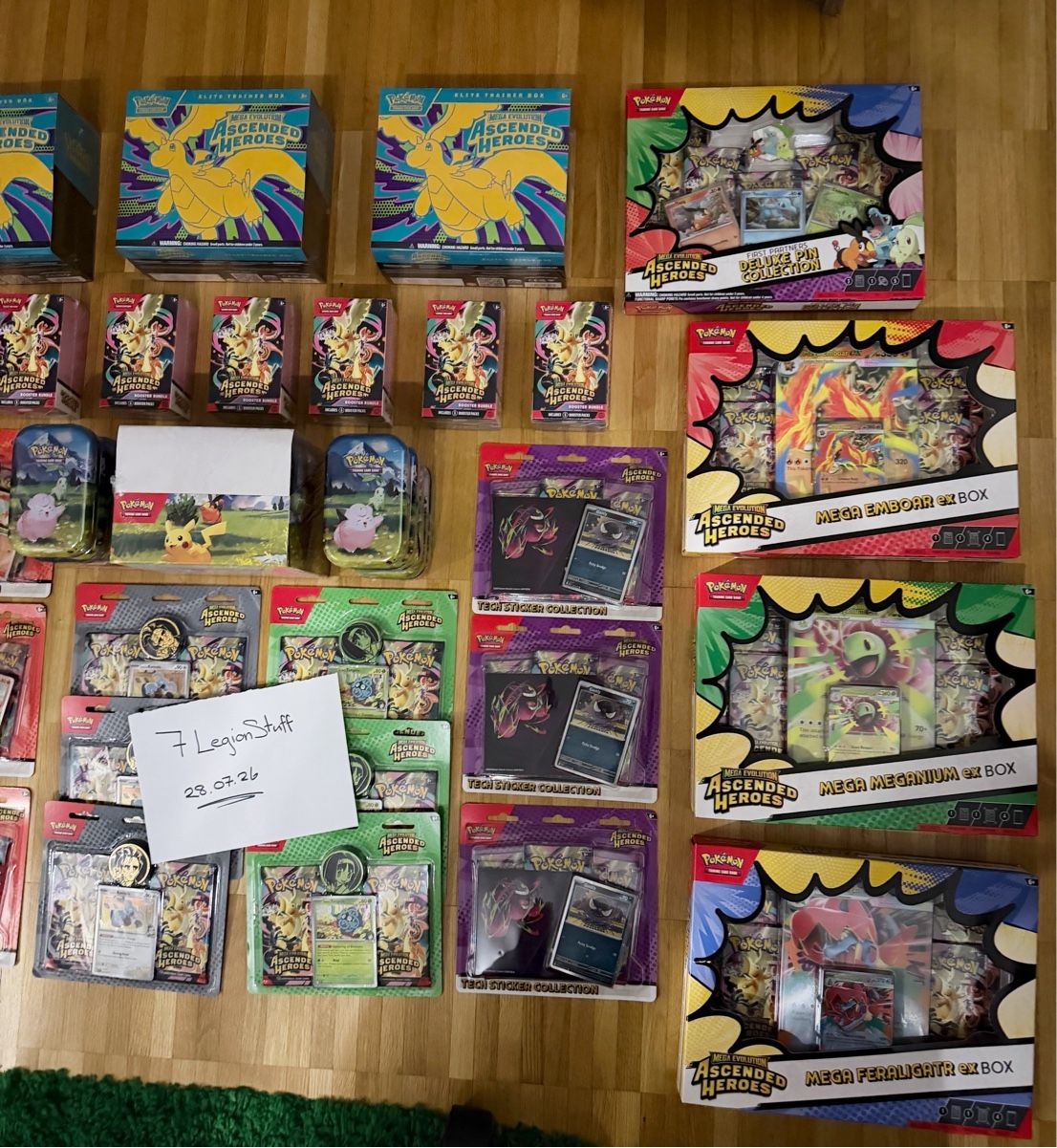 Pokémon Sammelbilder & Trading cards: Pokemon TCG Ascended Heroes Mega Bundle Set/ Alles New/ EN – Neu und originalverpackt aus Lenzburg von 7LegionStuff 2