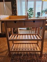 Baby changing table homemade