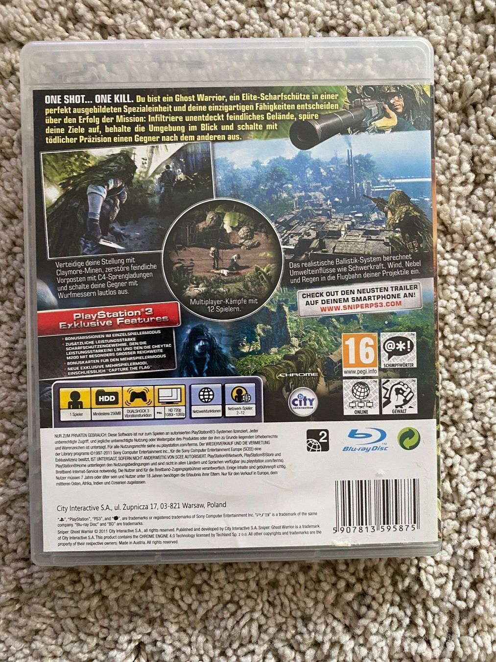Sony Giochi: Sniper Ghost Warrior für Playstation 3 PS3 – Usato da Winkel venduto da RiMa95 2