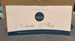 Gutschein Sehenswert Sarnen 20.- 