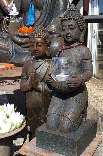Figuren: Buddha Windlicht 45 cm | Neu! – Neu und originalverpackt aus Männedorf von AKASHA 2