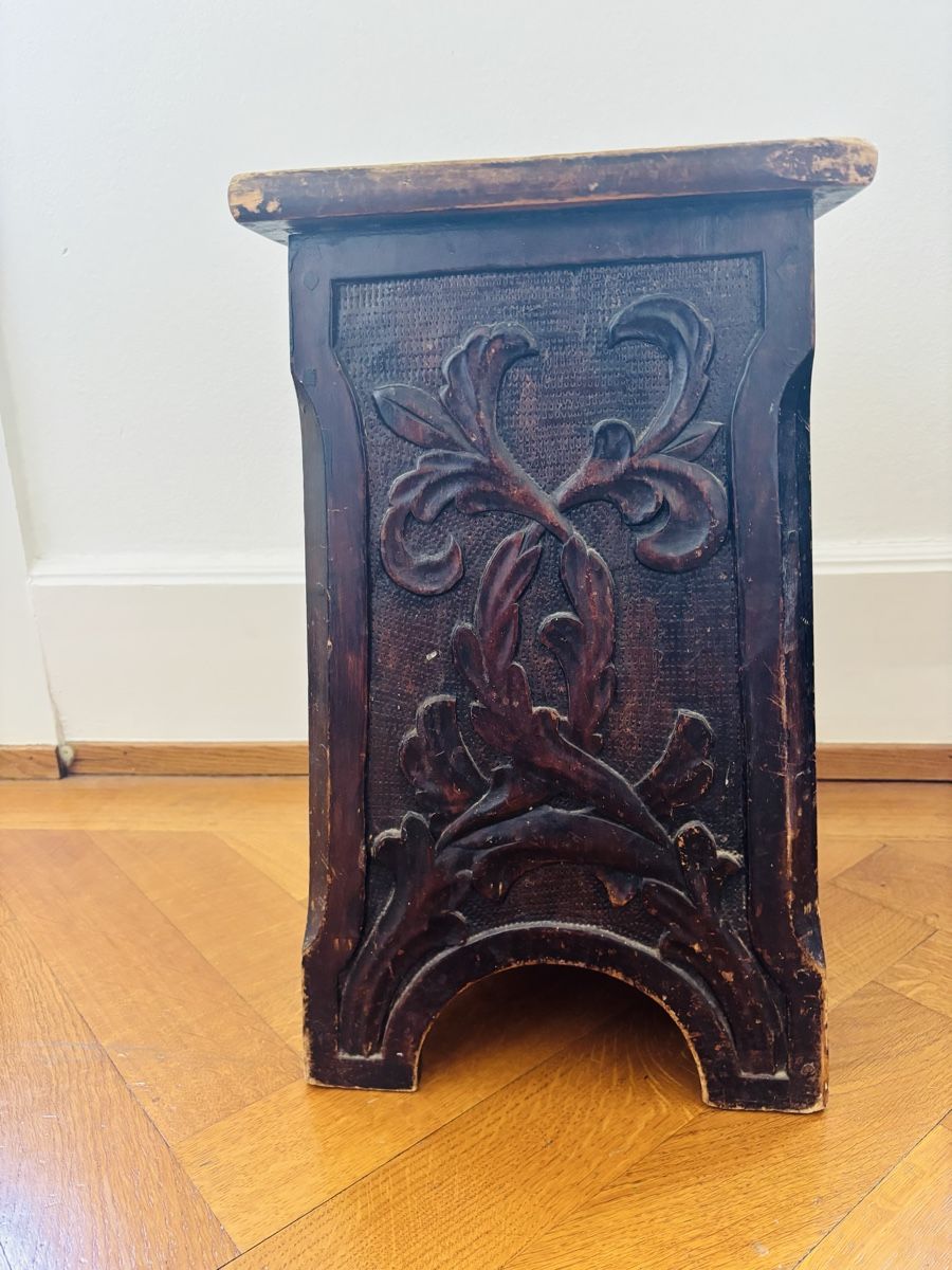 Tabourets: Jugendstil: 2 Hocker aus Holz – D'occasion à Payerne par steffifille 4