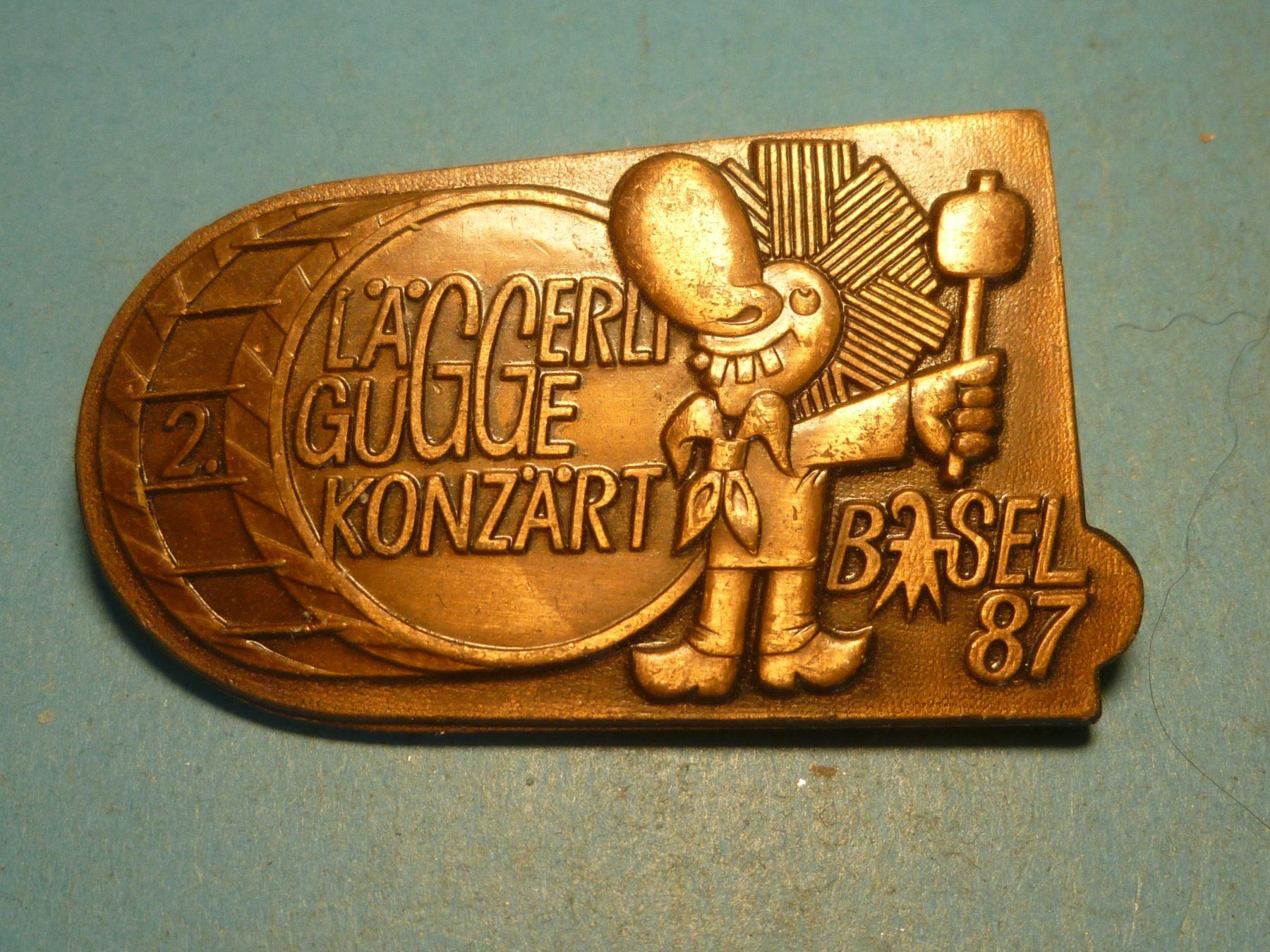 Placchette & Badge: BASEL 1987 BRONZE – Usato da Ried (Muotathal) venduto da Mandarin02