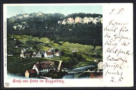 AK Stein im Toggenburg, Motiv des Ortes