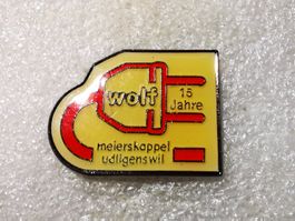 Ansteckpin 78: 15 Jahre Wolf