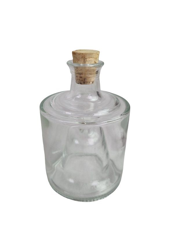 Altro in Stoviglie & Bicchieri: 2er Set transparente Dekoflasche aus Klarglas – Usato da Wangen b. Olten venduto da Restwert_Wangen 3