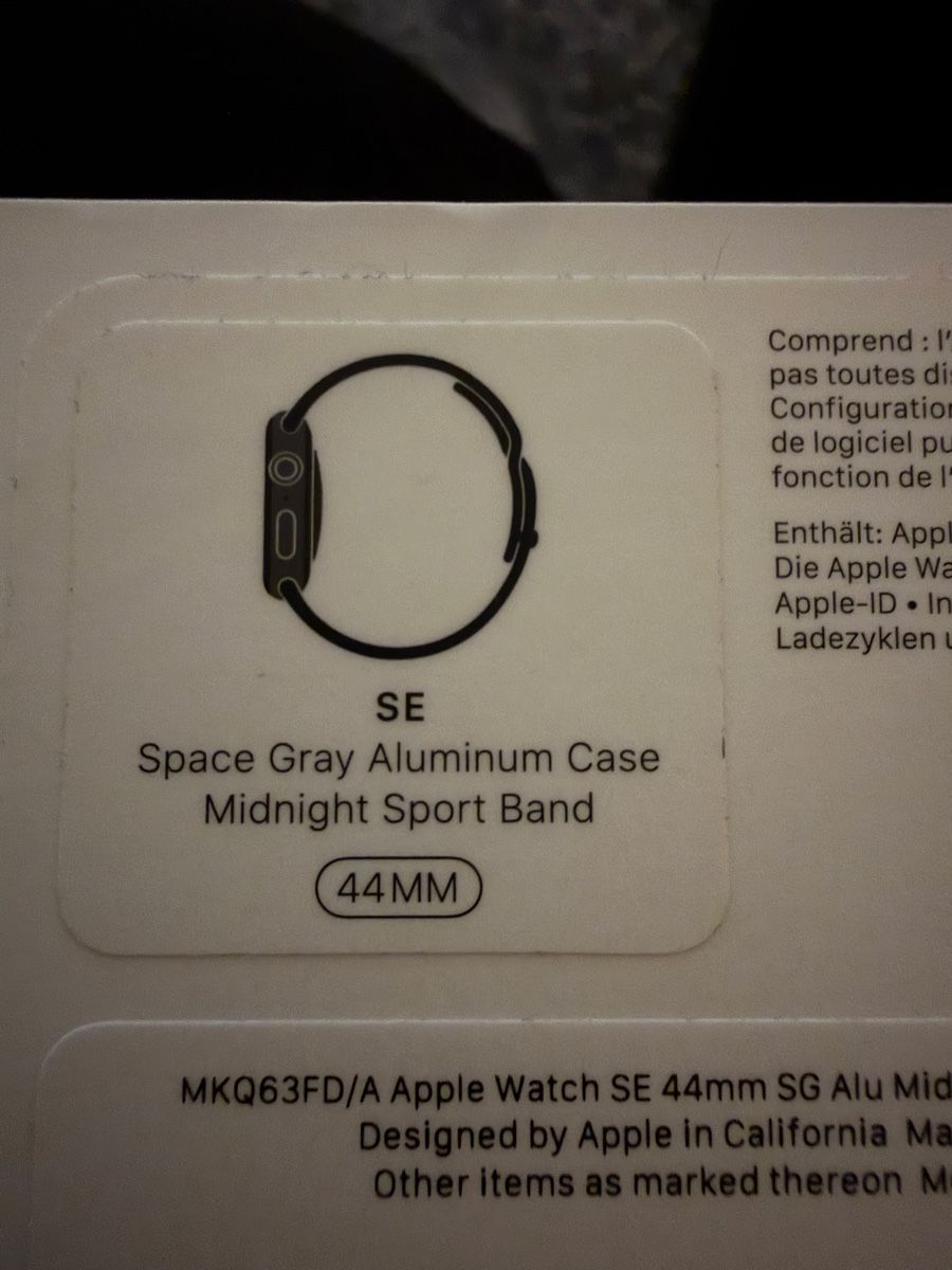 Apple Smartwatch: Apple Watch SE (Gen1 2020) – Gebraucht aus Steffisburg von Octabrain 1