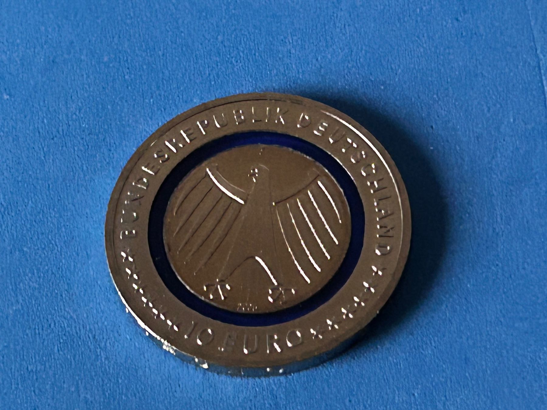 Tutti le monete: Germany -  10 Euro - THW 2025 UNC – Nuovo (secondo la descrizione) da Corcelles NE venduto da AJKader 3