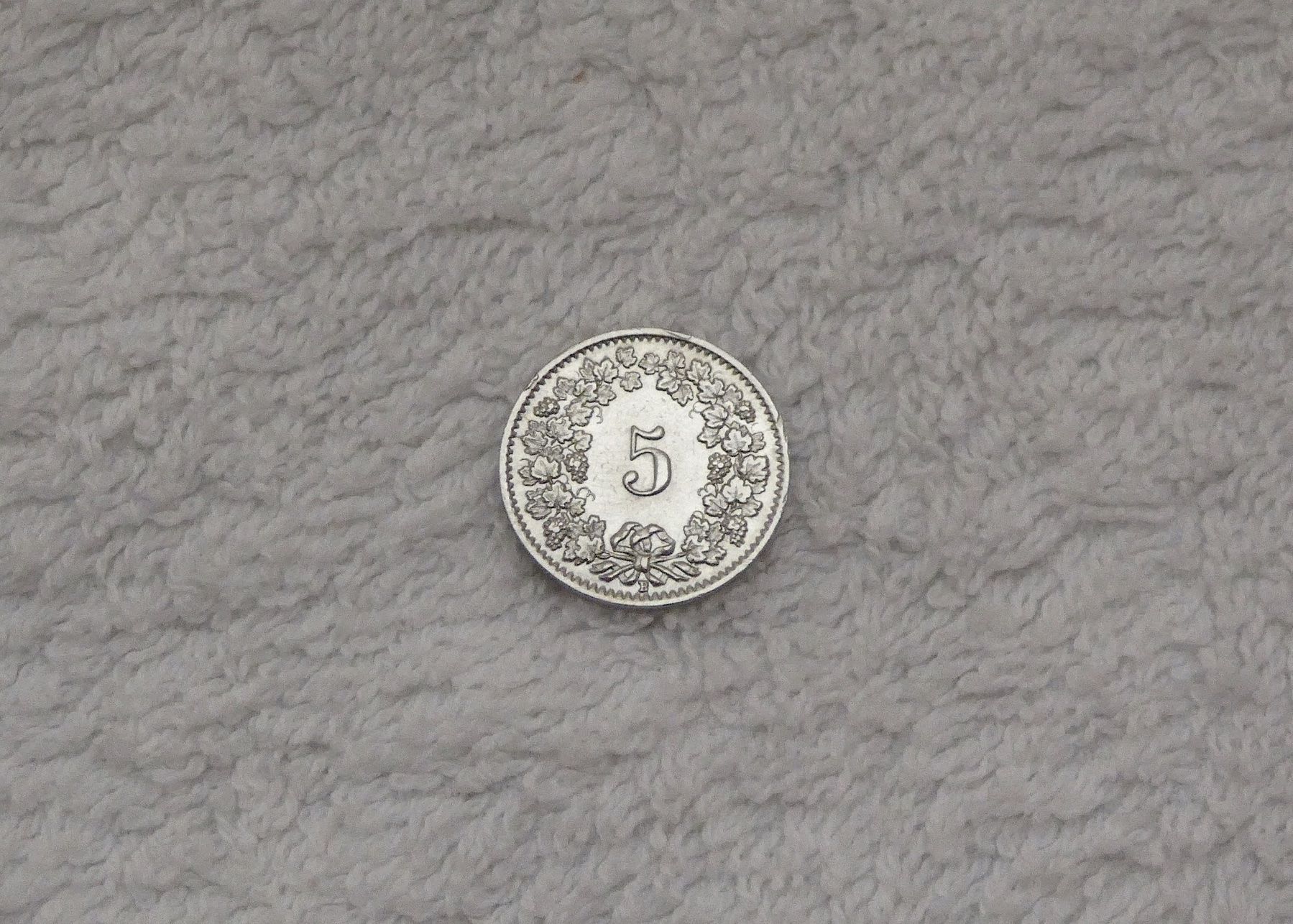 Tutti le monete: 5 centimes/rappen 1938 – Usato da Nyon venduto da Ilmi09 1