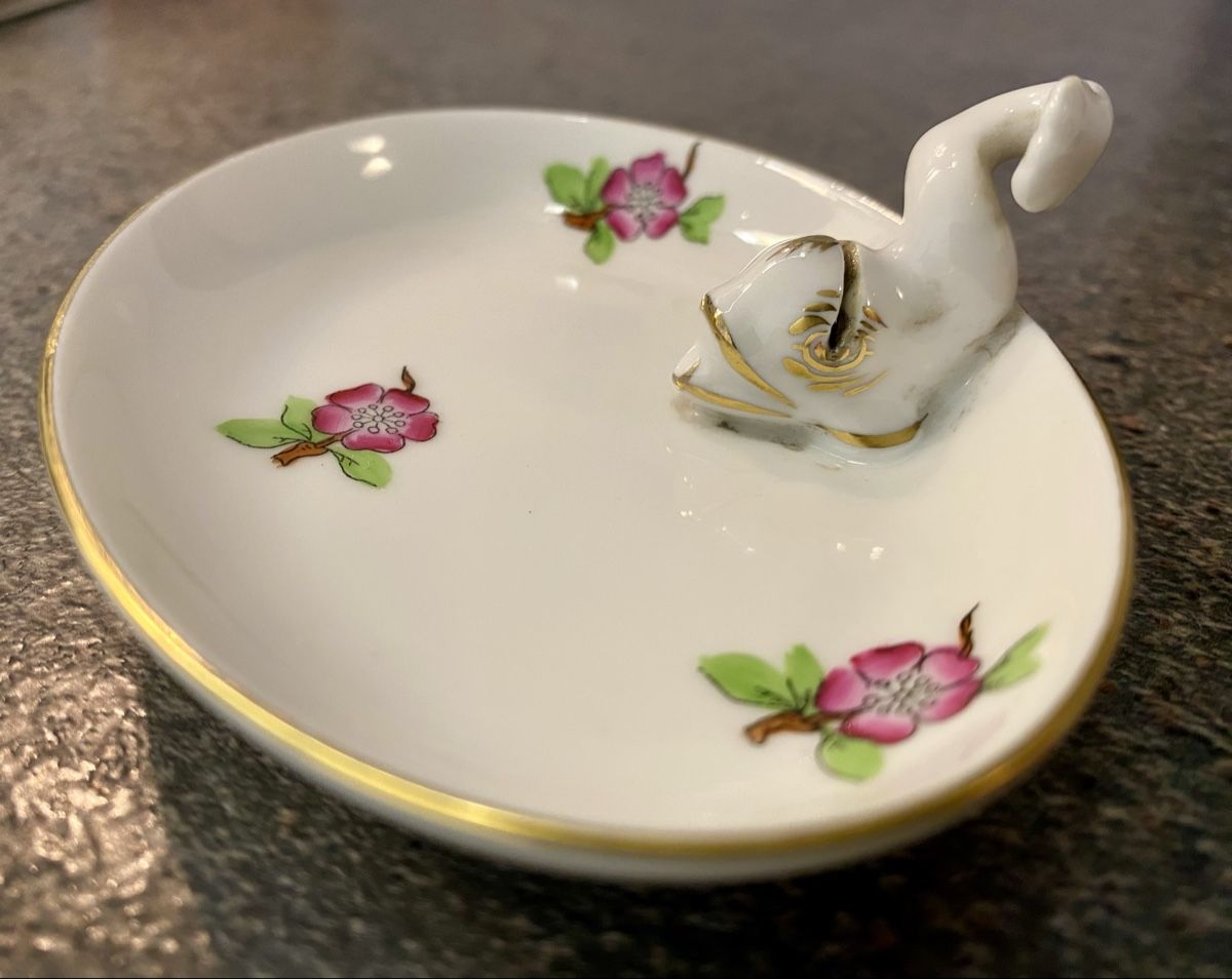 Schalen: Kleines Schälchen mit Fisch von Herend. – Gebraucht aus Walenstadt von Fedi59 4