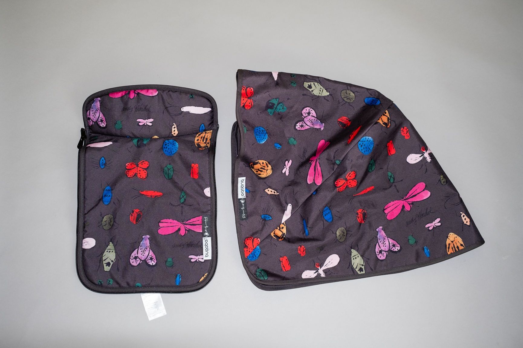 Bugaboo Carrozzine: Bugaboo Camaleon Andy Warhol Happy Bugs Dach und Winddecke – Usato da Zürich venduto da dkaehr