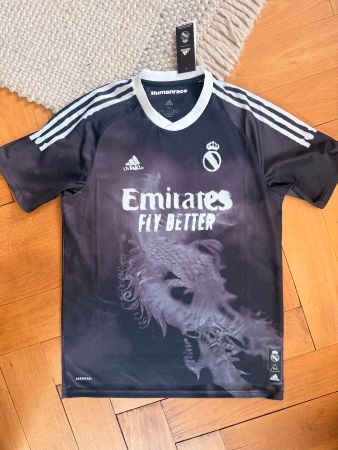 adidas Real Madrid Human Race Trikot Schwarz Weiss