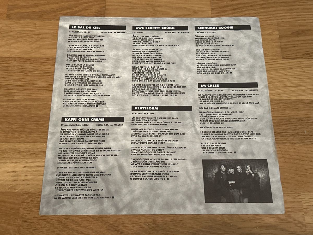 Schallplatten: Span. 1990. Span 2000 and the Thunderhorns – Gebraucht aus Faulensee von Mizuno06 5