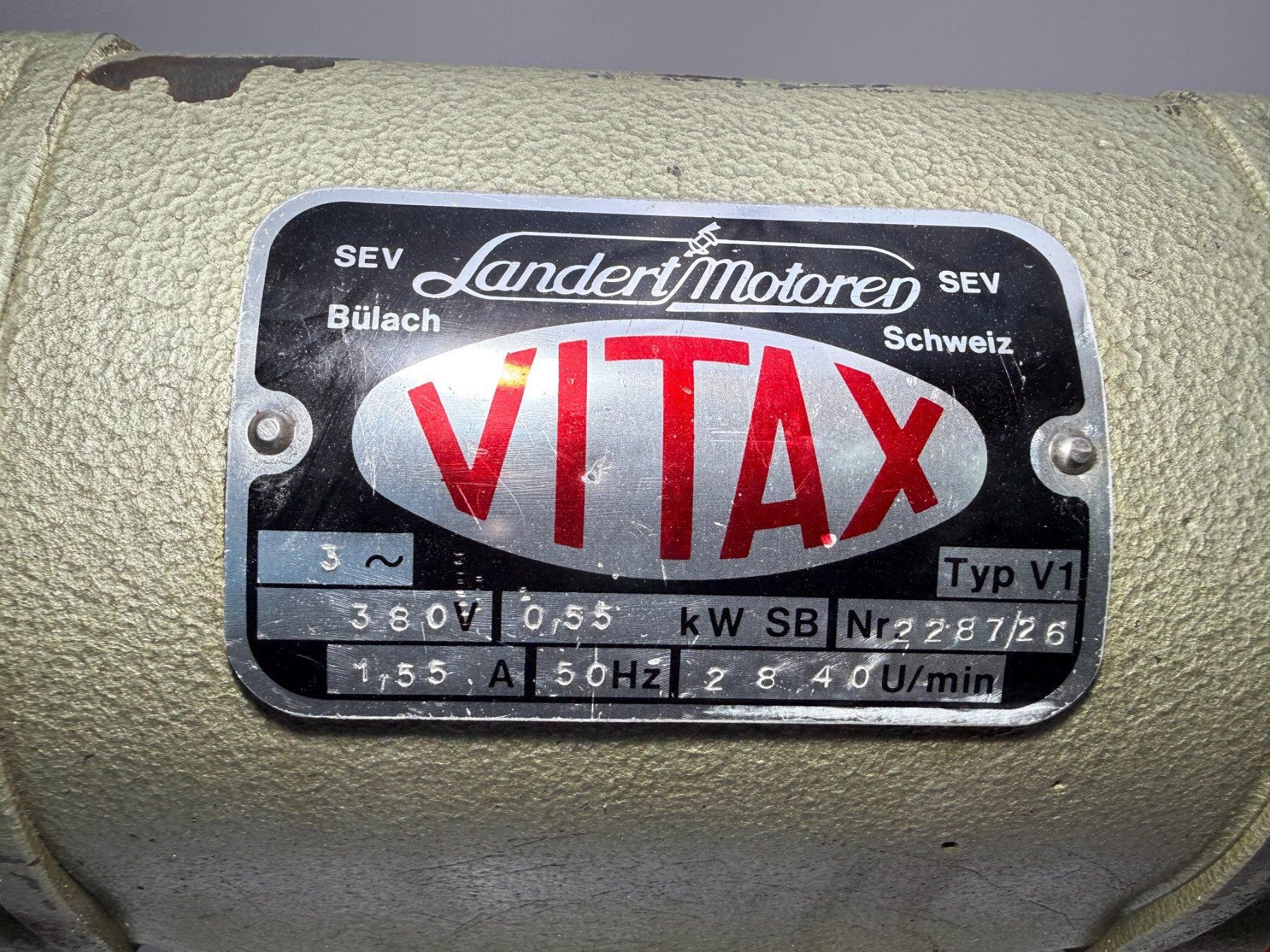 Vitax Schleifen & Polieren: Vitax V1 Doppelschleifmaschine Schleifbock – Gebraucht aus Boswil von ABLagerBoswil 6