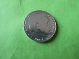 Dt. Reich 1935 D, 5 Reichsmark - Silber