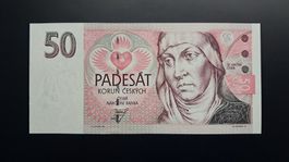 Czech Republik 50 Korun 1993 Unc