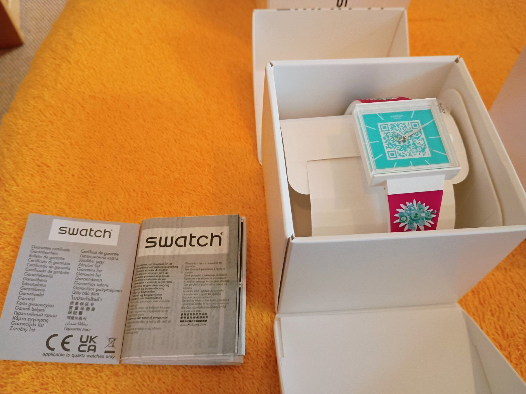 Swatch Orologi: Swatch Aktionärsuhr 2025 – Nuovo e nell'imballaggio originale da Buchs AG venduto da ReaNaTsch