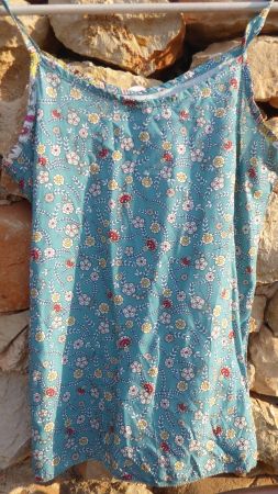 Leichtes Sommer Top Neu Gr 38