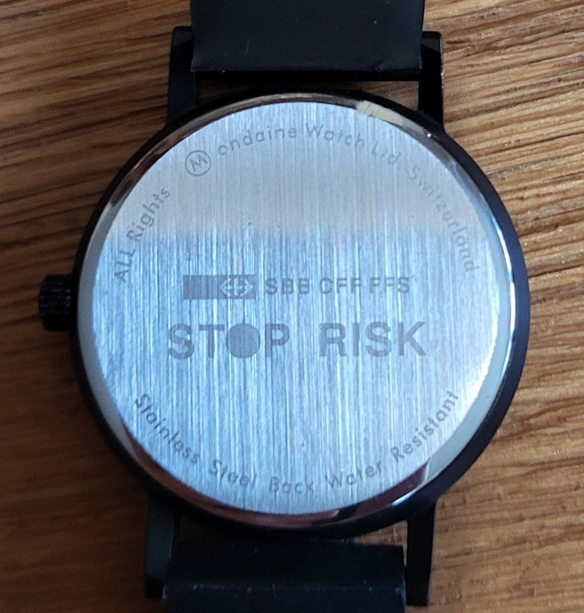 Mondaine Uhren: Mondaine SBB CFF FFS Stop Risk – Neu und originalverpackt aus Castione von Rx-stamps 3