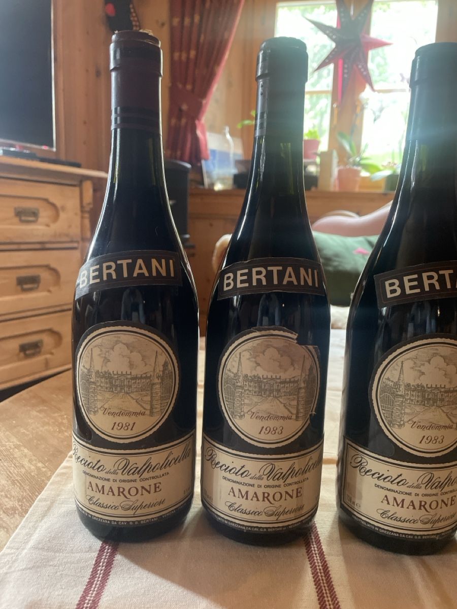 Amarone Vino: Bertani Amarone 1981/ 1983 – Nuovo (secondo la descrizione) da Sta. Maria V. M. venduto da perpeline 1