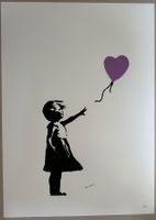Banksy: Balloon Girl, Street Art, XL-Version 125/150