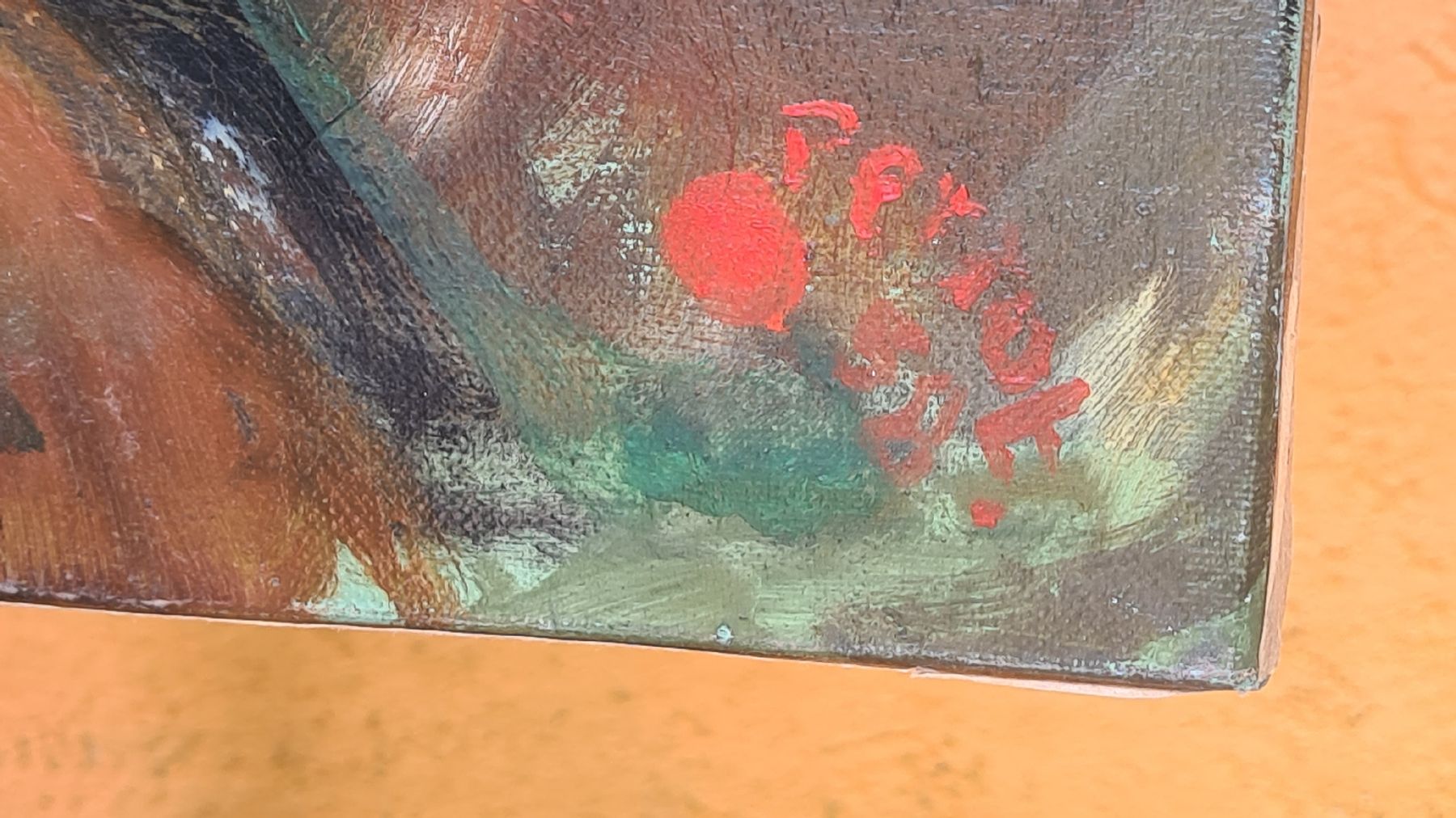 Tableaux: OEL, Sig. Ud. dat.' 58 – D'occasion à Pazzallo par Salvapazzo 2