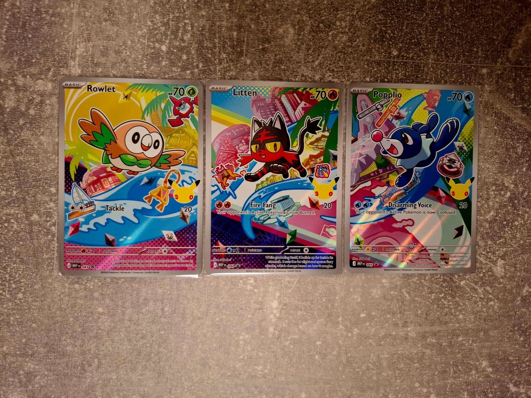 Pokémon Carte collezionabili: First Partner Alola, Rowlet, Litten, Popplio - EN - – Nuovo e nell'imballaggio originale da Winterthur venduto da andrekeller95