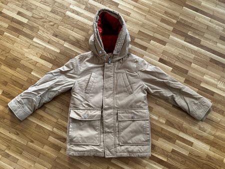 Cyrillus Winterjacke Mantel Jacke Beige Gr.6J/114-116