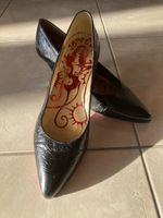Elegante Joyca Lack-Pumps, schwarz, Gr. 38