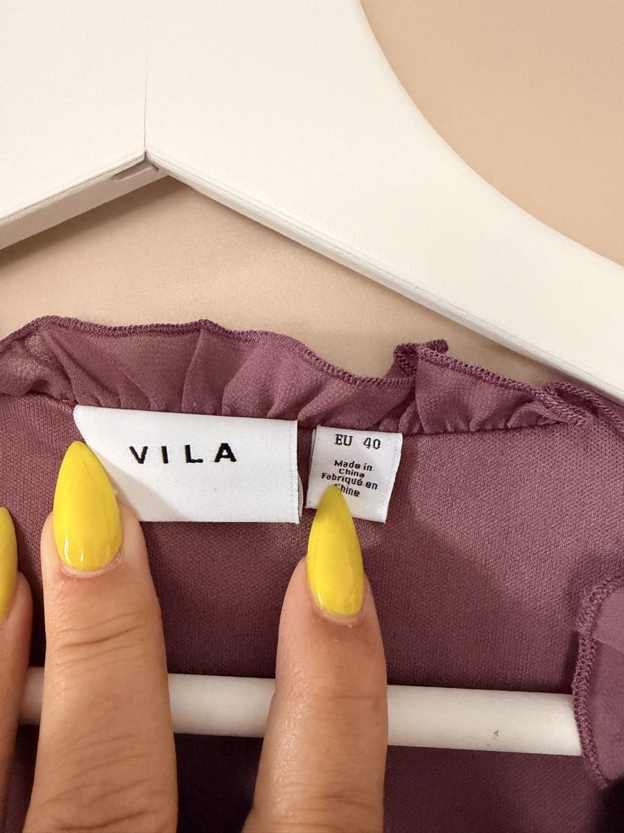 Vila Kleider: Kleid VILA Grösse 40 Fliederrosa  – Neu (gemäss Beschreibung) aus Nussbaumen AG von nad_lq9s 3