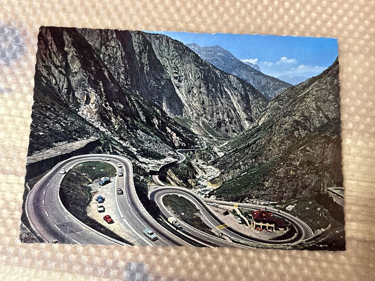 Cartoline postali: Postkarte Gotthardpass Schöllenen ca1950 – Nuovo (secondo la descrizione) da Wohlen AG venduto da NincoA-Z