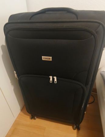XXL Reisekoffer 130L schwarz – neu / unbenutzt