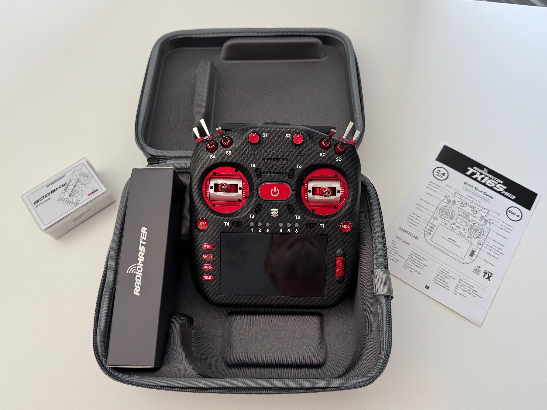 Radiomaster Fernsteuerungen: Radiocommande RadioMaster TX16S MK3 – Neu (gemäss Beschreibung) aus Mossel von Plugins 4