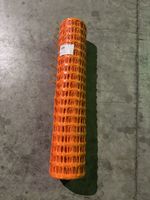 Oranges Baustellennetz – 50 m × 1 m  Oranges Absperr- bzw. S
