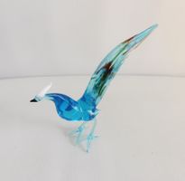 Seltene Vintage Murano Glasvogel 1970 / 80er