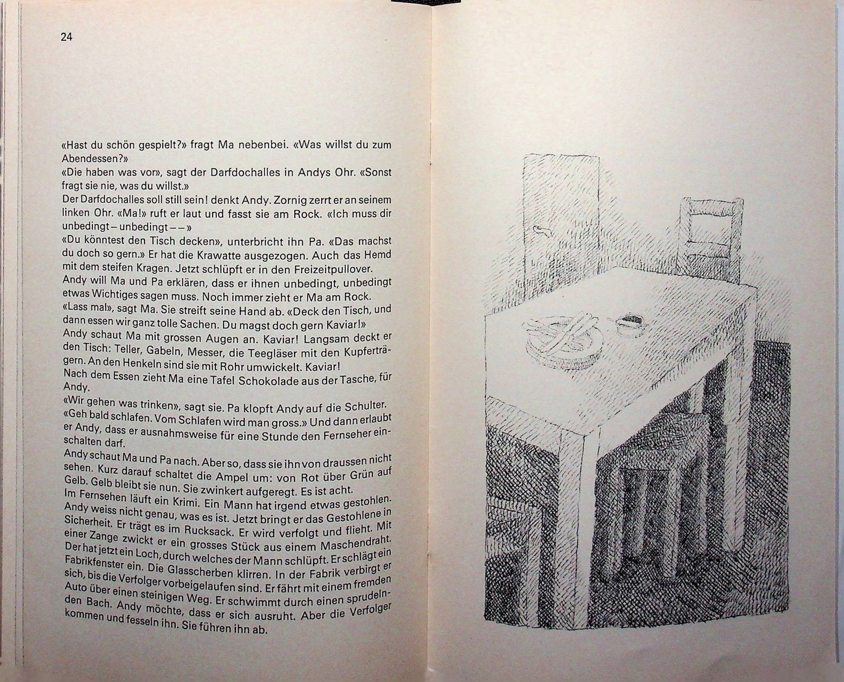 Libri: SJW 1442 Inge Ott Andy und der Darfdochalles EA 1978 – Usato da Reitnau venduto da Zaomir 4