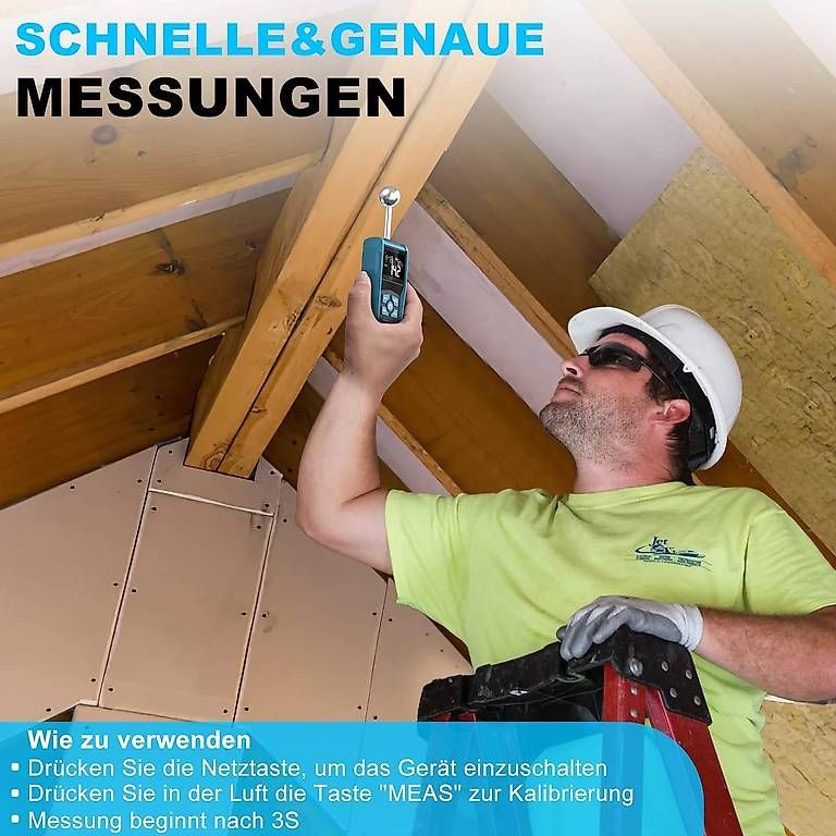 Misurare: Feuchtigkeitsmessgerät, DURFICST mit Farb-LCD – Nuovo (secondo la descrizione) da Kreuzlingen venduto da Best-Deal-Oase 4