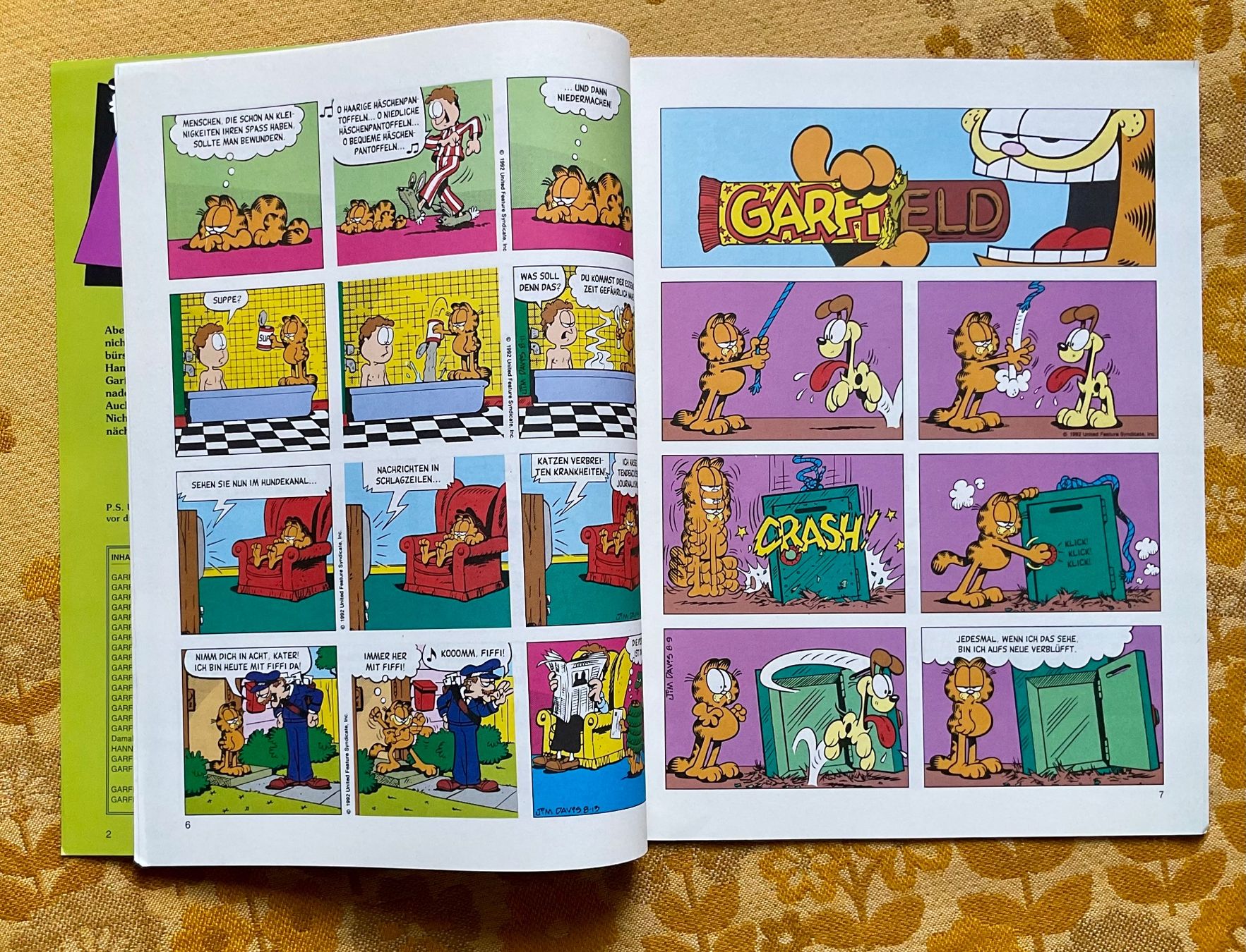 Comics: Garfield Heft Nr 8 von 1993 – Gebraucht aus Endingen von nathan05 2