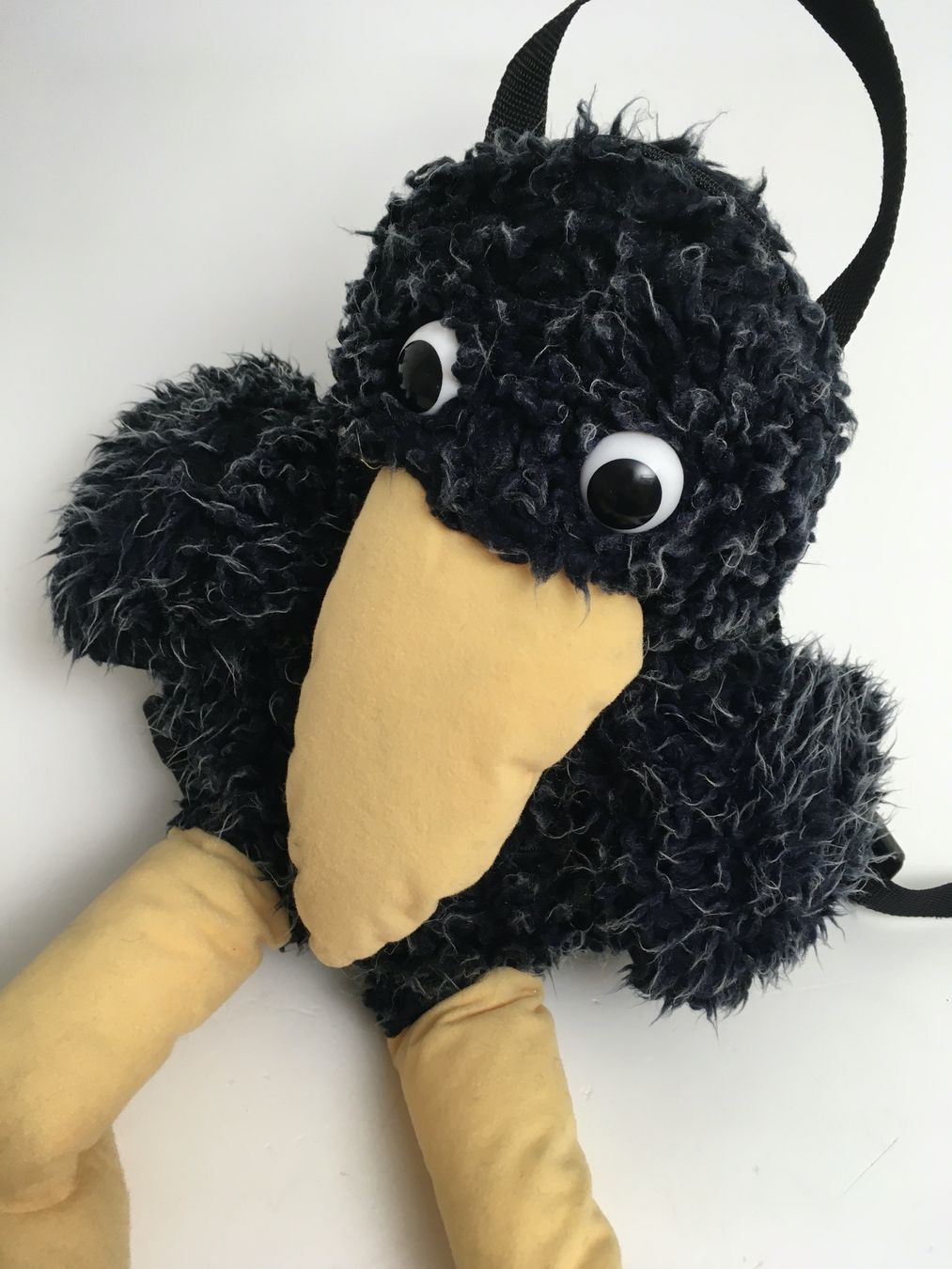 Kindertaschen: Rabe / Krähe  Vogel, EYECATCHER als Tasche / Rucksack – Gebraucht aus Rheineck von emma.gut 2