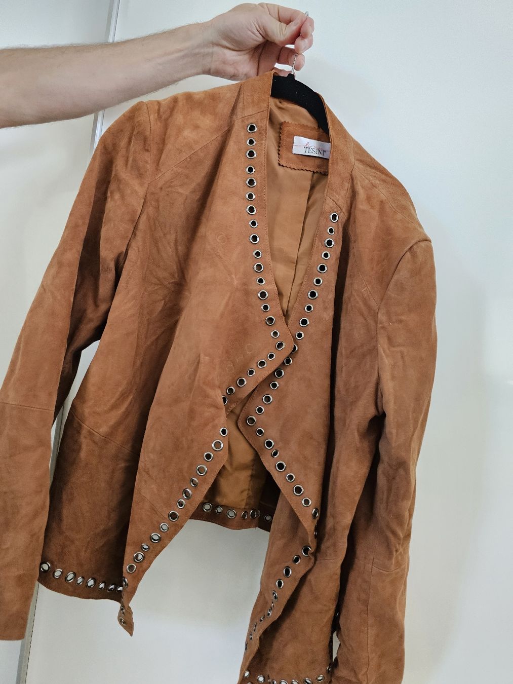 Jacken: Tesini Lederjacke 44 100% Leder – Neu (gemäss Beschreibung) aus Berg TG von lisboa.sky