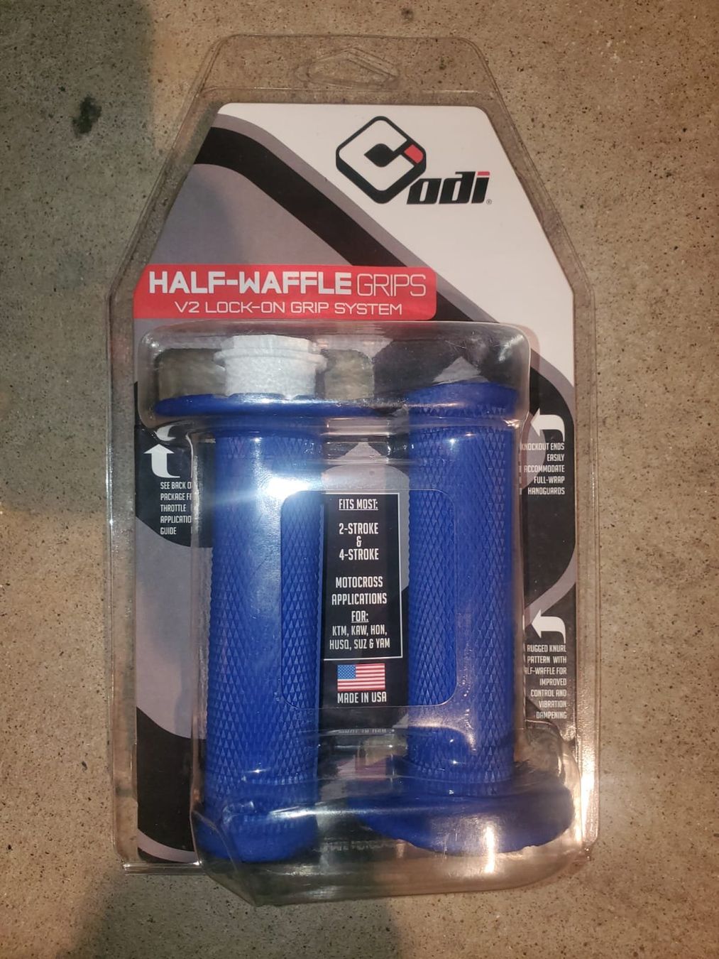 Alle Motorradersatzteile: Lenkergriffe ODI Half Waffle Lock-on – Neu und originalverpackt aus Niederdorf von dome95 1