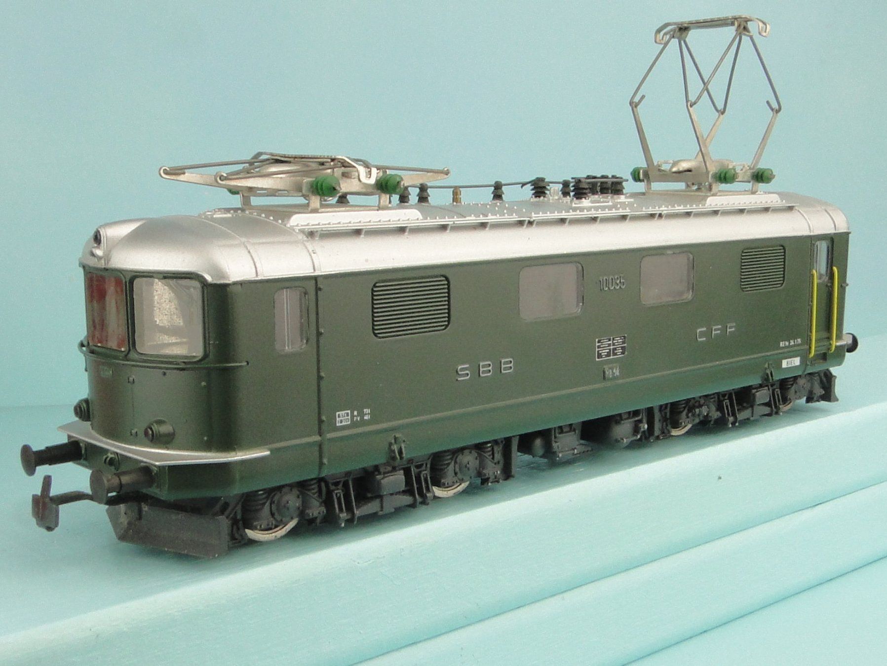 Hag Modellini di ferrovie: HAG 221 SBB Re 4/4 Gleichstrom – Usato da Bülach venduto da cann11 2