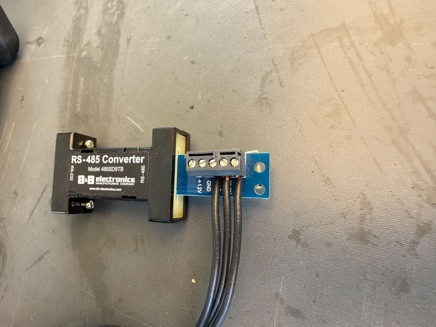 Convertitori: B&B Electronics CONVERTER - RS232-RS485 / Model 485SD9TB – Usato da Hohenrain venduto da roli1983 3