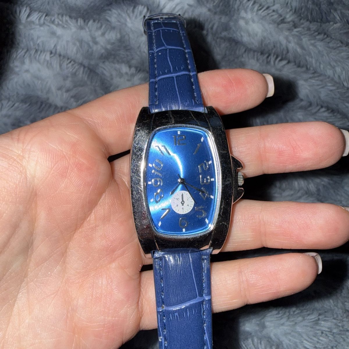 Orologi: Blau Vintage Uhr – Usato da Visp venduto da sonschee