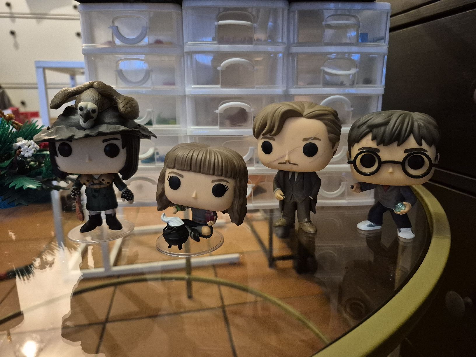 Funko Statuette: FUNKO POP - lot 4 personnages – Usato da Riaz venduto da Murielbhs
