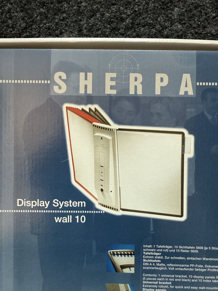 Supporti a parete: Displaytafelsystem Durable Sherpa Wall 10 No. 5631 – Nuovo (secondo la descrizione) da Elgg venduto da dan_f8gv