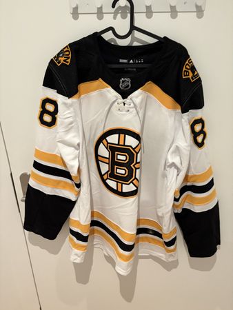 Boston Bruins David Pastrnak 88 Hockey Trikot Grösse 54
