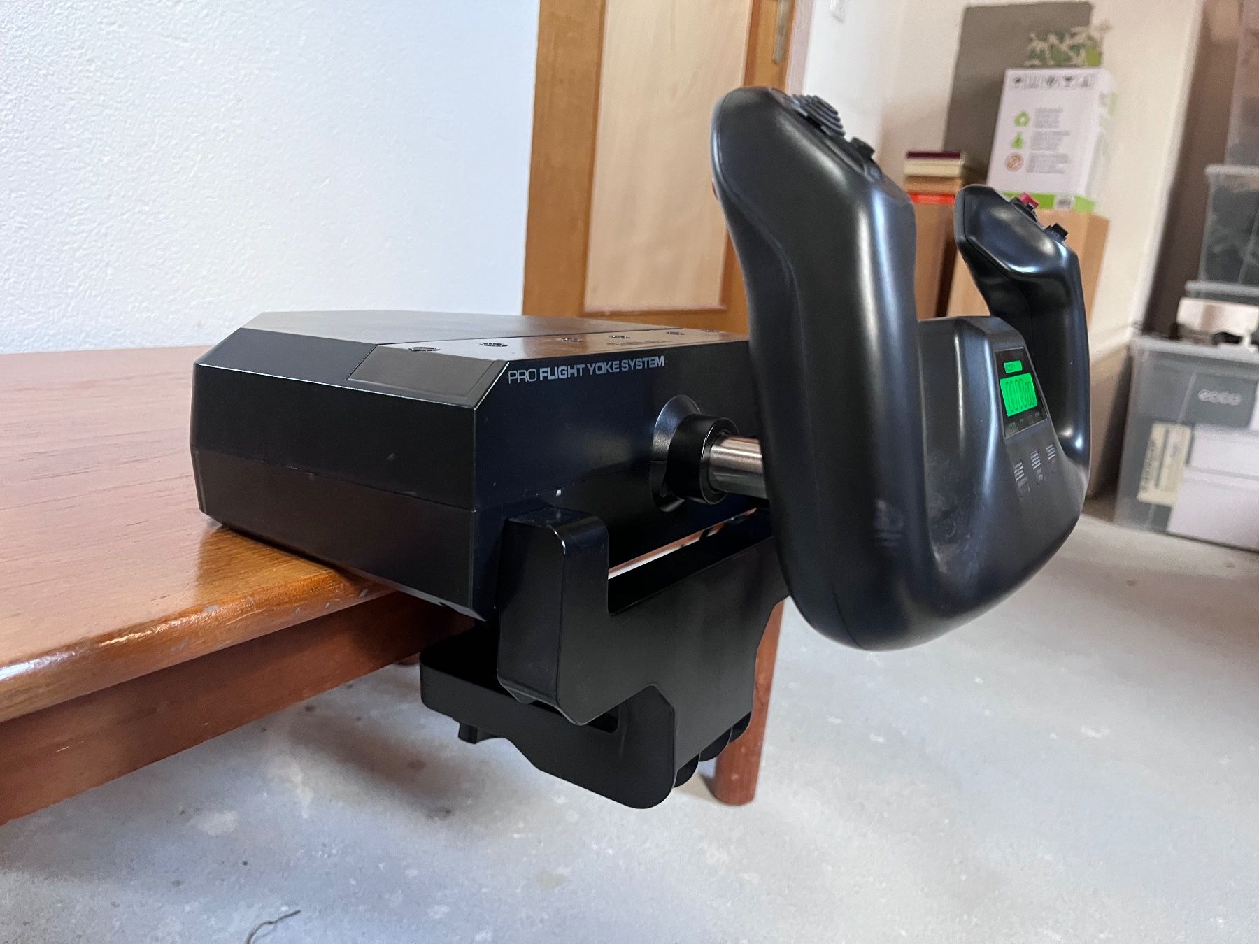 Saitek Controller: Saitek Pro Flight Yoke, Throttle Quadrant & Pedals – Gebraucht aus Grüt (Gossau ZH) von Utk 5