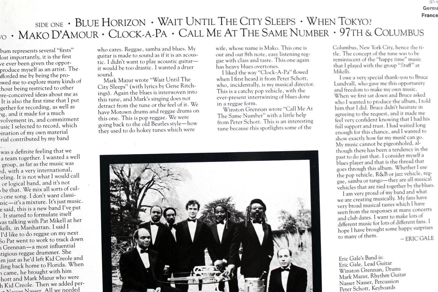 Dischi in vinile: ERIC GALE: Blue Horizon – Usato da Bern venduto da kultiges 4