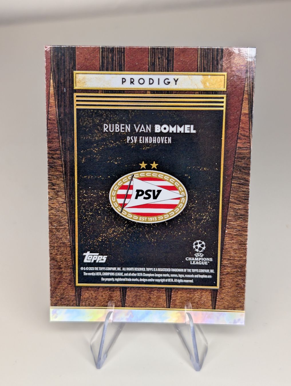 Topps Carte collezionabili: Ruben van Bommel PSV Eindhoven Topps Deco – Nuovo (secondo la descrizione) da Hunzenschwil venduto da BRPCards 1